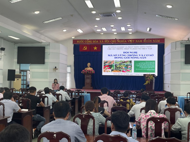 Tập huấn mã số vùng trồng và truy xuất nguồn gốc phục vụ xây dựng nông thôn mới tại huyện Củ Chi